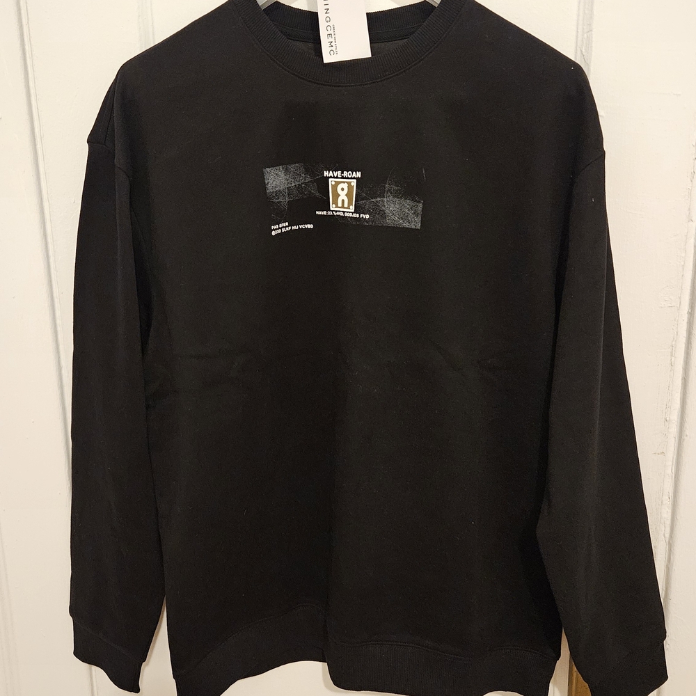 NEW Black Men's Sweater